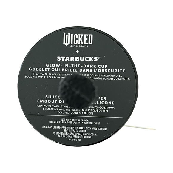 Starbucks Wicked Defy Gravity Glow Dark
Tumbler Bonus Loadable SB Gift Card NWT - Picture 6 of 9